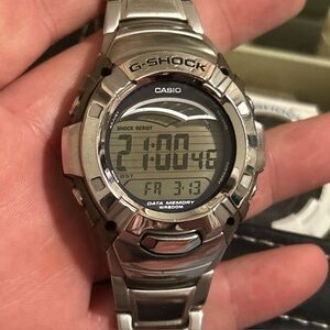 Casio G-Shock Metallic Silver Watch